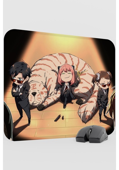 Spy Family Anime V4 - 48x40 Xl Gaming Kauçuk Kaymaz Taban Mouse Pad Fare Altlığı