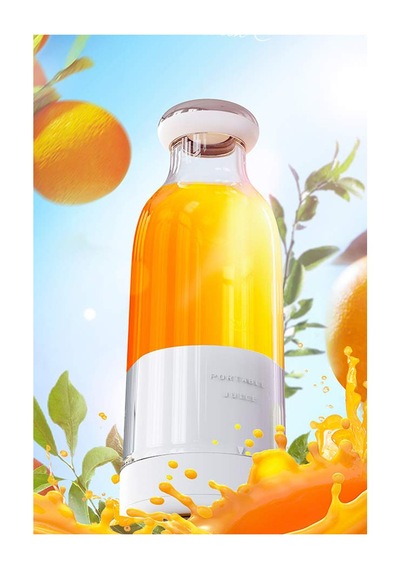 Wrapsol Smoothie Blender 300ml Beyaz