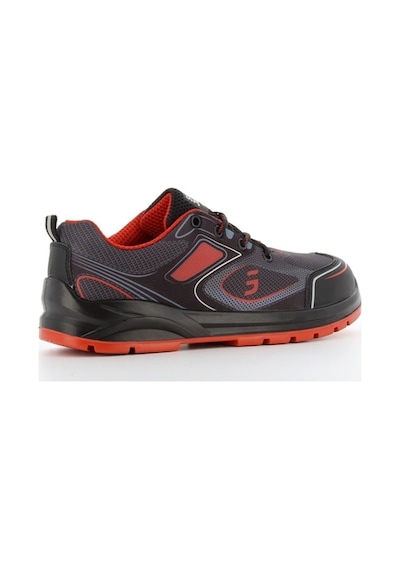Safety Jogger Cador Red S1p Esd Src İş Güvenlik Ayakkabısı Siyah-Kırmızı