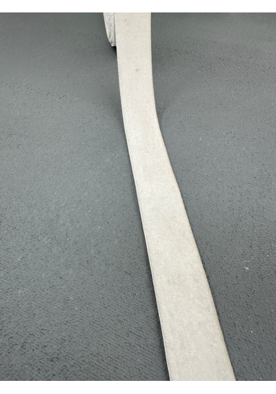2 Cm Düz Kadife-5 Metre-beyaz