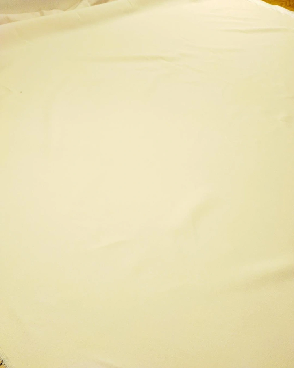 Telalı Krep Krem Renkte En 130 Cm X Boy 105 Cm -4096