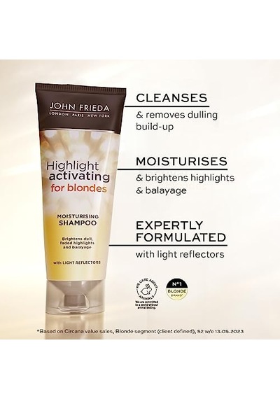John Frieda Sarı Saçlara Özel Nemlendirici Şampuan 1 Paket 1 X 250 Ml