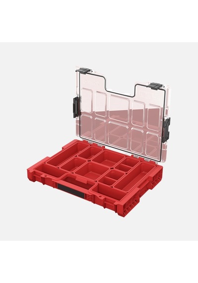 Qbrick System Pro Organizer 200 Red Ultra Hd 6 L Organizer, 8 Kovalı, Kırmızı