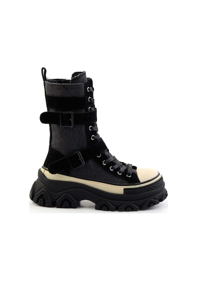 Bambi Siyah Kadın Bot & Bootie K02185039718 Siyah