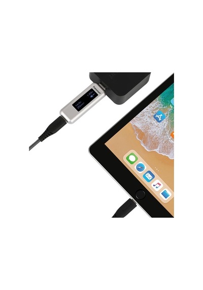 Tronsmart LCC04 3A MFI Sertifikalı Type-C to Lightning Apple Uyumlu iPhone / iPad Hızlı Şarj ve Data Kablosu Siyah 1.2 Metre