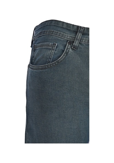 Cengiz İnler 5 Cep Düğmeli Kot Pantolon Slim (548484019)