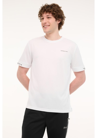 Kinetix Ml Paulx 11atl104 5fx Beyaz Erkek Kısa Kol T-shirt Beyaz