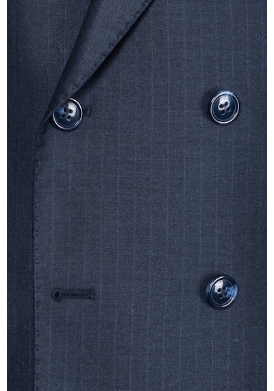 İlayda Emir Luxury, İtalyan Kesim, Slim Fit, Kruvaze, Çizgili, Erkek Takım Elbise Lacivert İlayda Emir Luxury, İtalyan Kesim, Slim Fit, Kruvaze, Çizgili, Erkek Takım Elbise Lacivert