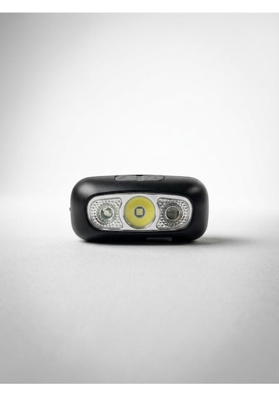 Bydoga Sensörlü Smd Led 3 Modlu Kafa Lambası Siyah