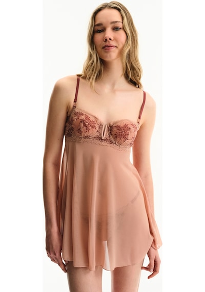 Penti Bej V Balenli Babydoll