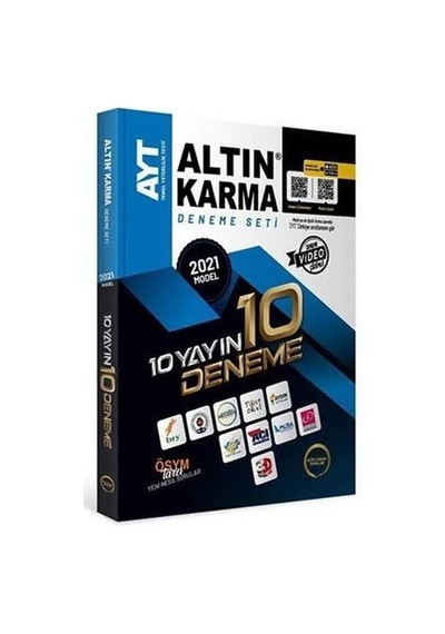 Ayt 10 Lu Karma Deneme 2021 - Altın Karma Yayınları
