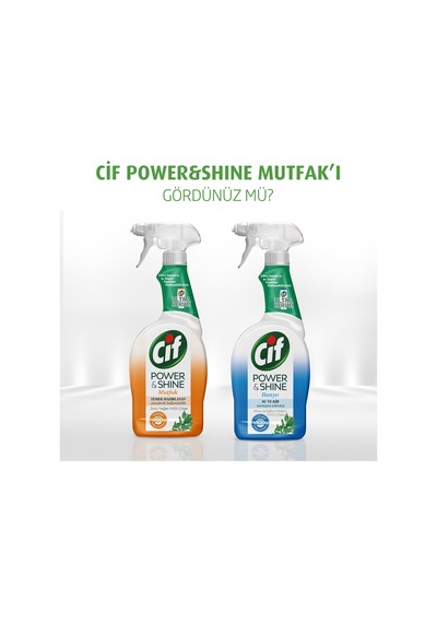 Power & Shine Mutfak Sprey Temizleyici 750 Ml Diğer