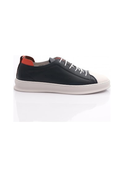 Dgn 5580 Erkek Yuvarlak Burun Bağcikli Sneaker Ayakkabi 5580-2505-R1078 Lacivert