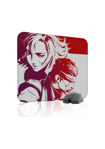 Metal Gear Solid Kaymaz Dikişli Kauçuk Oyuncu Mousepad V4 - 48x40 Xl Gaming Mouse Pad Fare Altlığı