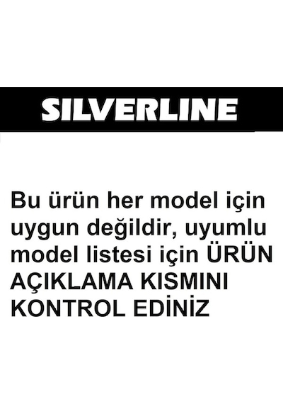 Silverline & Esty & Luno Yeni Nesil Motorlu Davlumbaz Karbon Filtre Takımı Uyumlu