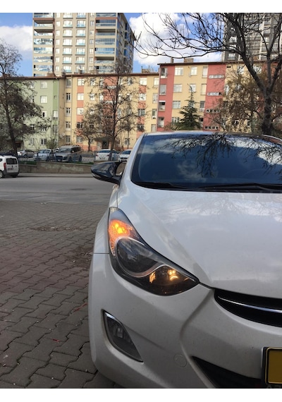 Hyundai Elantra 2011-2016 Batman Yarasa Ayna Kapağı Piano Black A