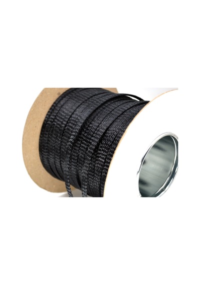 6mm Kablo Toplama Çorabı Siyah 100 Metrelik Top