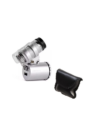 Led Işıklı Zoomlu Cep Mikroskop 60x İphone Aparatlı