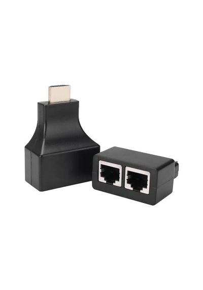 Wozlo Hdmi Extender RJ45 Cat5e CAT6 Kablo 30 M