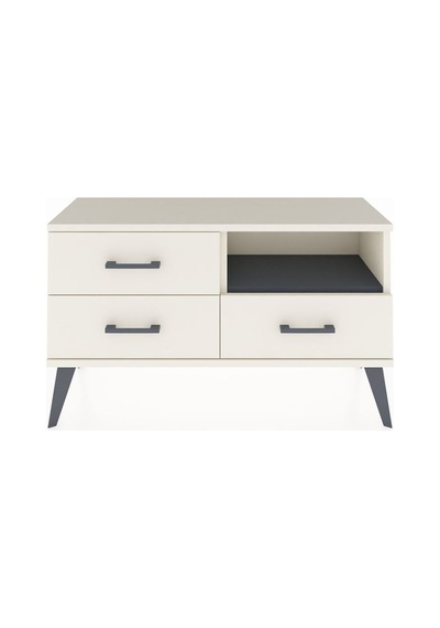 Arges Şifonyer Tek Raflı 3 Çekmeceli 88x30x48 Aytaşı-antrasit/aytaşı Antrasit/aytaşı Arges Şifonyer Tek Raflı 3 Çekmeceli 88x30x48 Aytaşı-antrasit/aytaşı Antrasit/aytaşı