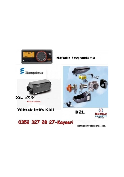 Eberspacher Airtronic D2l Yüksek İrtifa Kitli Vebosta 12v Isıtıcı