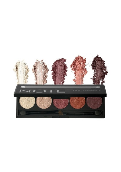 Professional Eyeshadow Mat Ve Işıltılı Toz Göz Far Paleti - 107 Metallic Rose