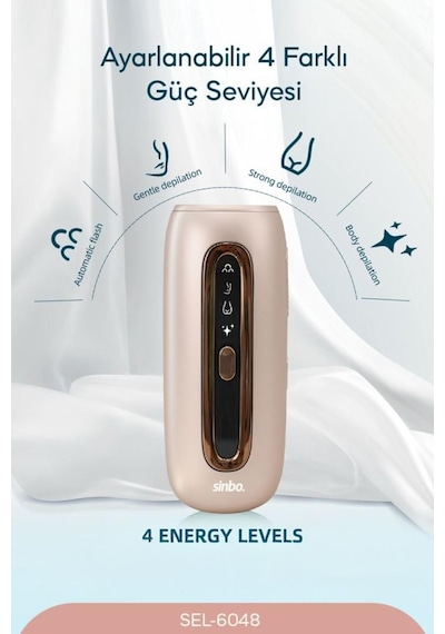 Sinbo SEL-6048 IPL Lazer Epilasyon Cihazı