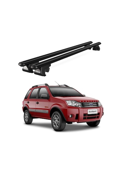Venüs Ford Ecosport 2010-2011 Uyumlu Siyah Ara Atkı Port Bagaj Tavan Barı