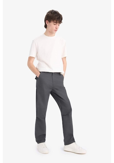 DeFacto Bol Rahat Kesim Wide Leg Üç Cepli Geniş Paça Yazlık Pantolon D8544AX25SPAR104