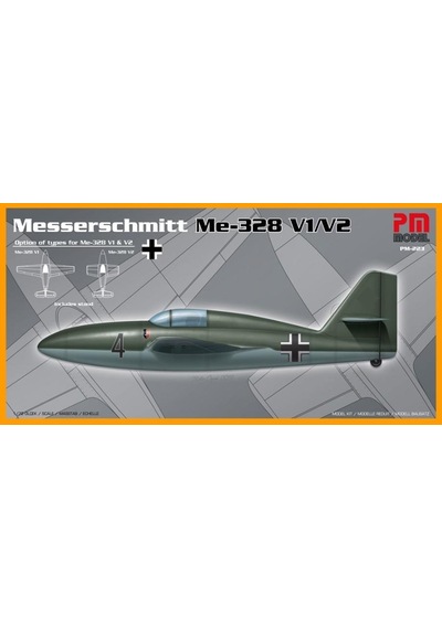 Messerschemitt Me-328 V1 V2 Pm Model Savaş Uçağı Demonte Plastik Maketi