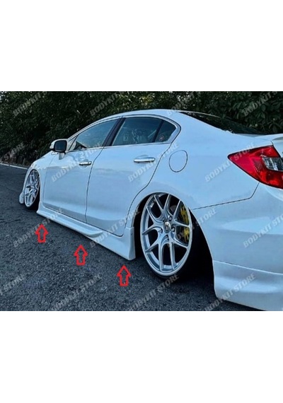 Fb7 Body Kit Set - Honda Civic Fb7 Body Kit Set - Ön Tampon Eki / Arka Tampon Eki / Sağ-sol Marşpiyel