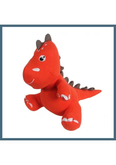 Bezos Dino Peluş Oyuncak Turuncu 40 Cm Agc