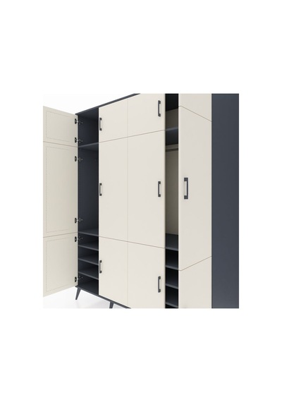 Kronos Gardrop 10 Raflı 12 Kapaklı 2 Askılı 176x59x221 Antrasit-aytaşı/antrasit Aytaşı/antrasit Kronos Gardrop 10 Raflı 12 Kapaklı 2 Askılı 176x59x221 Antrasit-aytaşı/antrasit Aytaşı/antrasit