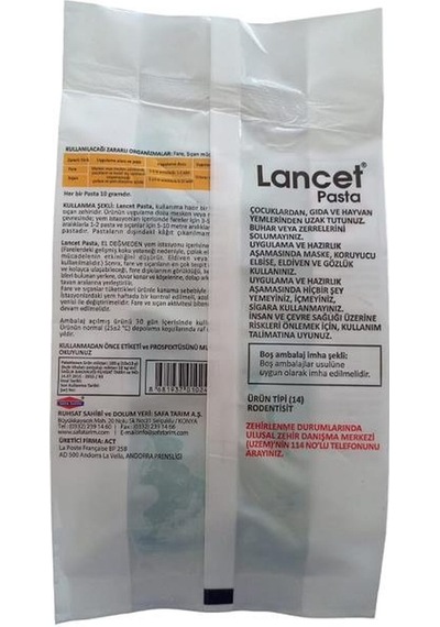 Lancet Fare Pastası 100 G