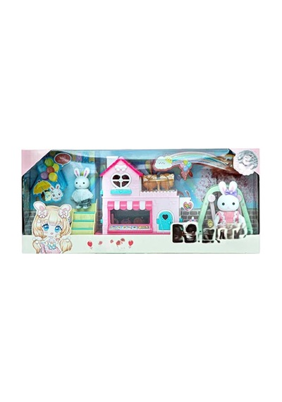 Mi Mini Tavşan Kaydıraklı Park Oyun Seti