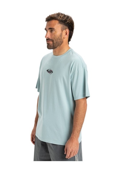 Quıksılver Quiksilver Gh Qs Global Heat Erkek Mavi Tişört Aqsk Mavi