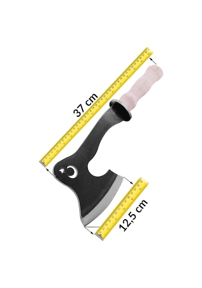 Balta Odun Kesme Kırma Baltası Ahşap Saplı 490 Gr