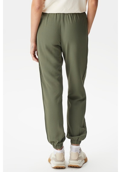 Lacoste Women's Jogger Fit Pant Kadın Dokuma Eşofman Altı Haki Haki