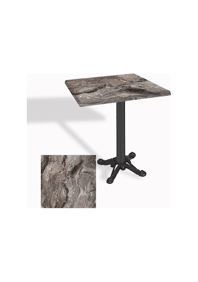 Çipa Döküm Ayak Kare Masa 80x80 Cm - Werzalit, Wermodin Ve Allzalit Tabla - Sydney Çok Renkli Çipa Döküm Ayak Kare Masa 80x80 Cm - Werzalit, Wermodin Ve Allzalit Tabla - Sydney Çok Renkli