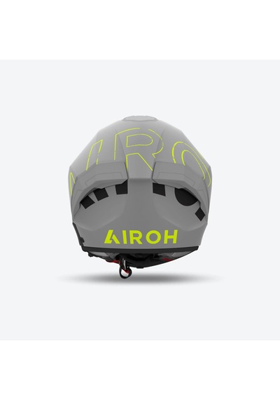 Aıroh Matryx Scope Yellow Matt Kask Gri Sarı