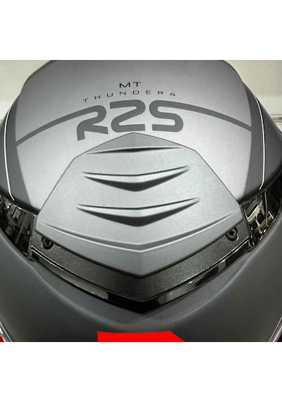 Mt Thunder 4 Sv R25 C2 Full Face Motosiket Kaskı Siyah - Gri