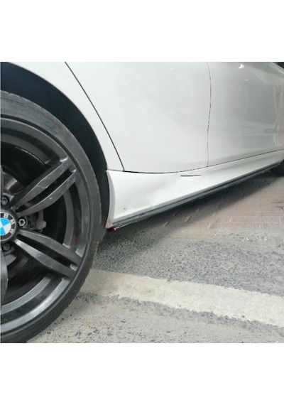 Bmw 1 Kasa F20 Marşpiyel Çıtası - Piano Black - Abs Plastik