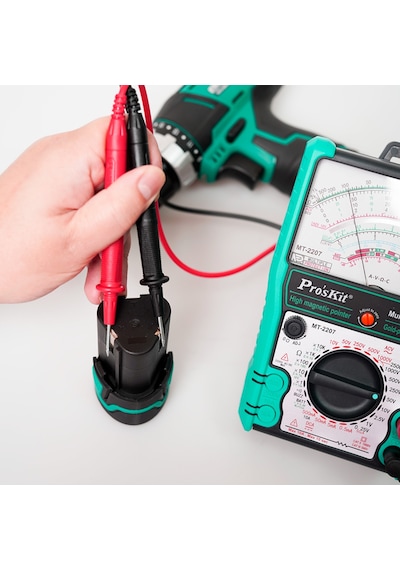 Ten, Proskit Mt-2207 Korumalı Analog Multimetre Profesyonel İbreli Avometre