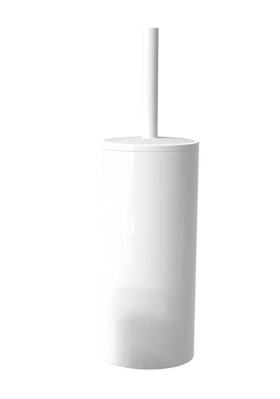 Primanova Flores Banyo Seti + Yapışkanlı Raf Beyaz