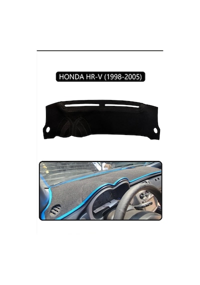 Honda Hr-v 1998-2005torpido Koruma Halısı Siyah Kenar