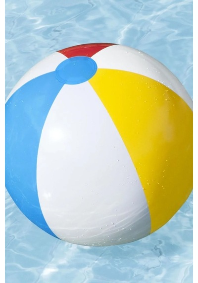 Deniz Topu 51 Cm İle Havuz Ve Plajlarda Renkli Retro Rüzgarı