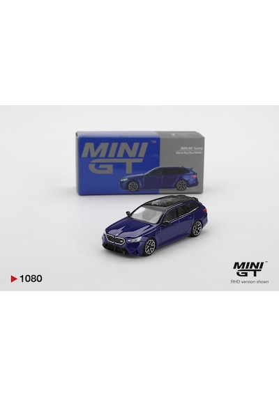 Mini Gt 1/64 Bmw M5 Touring G99 Marinabay Blue Metallic Mgt01080
