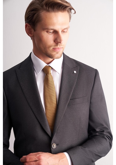 İmza Antrasit Kırlangıç Yaka Kendinden Desenli Esnek Bel Slim Fit 6 Drop Takım Elbise 1001255167 Antrasit İmza Antrasit Kırlangıç Yaka Kendinden Desenli Esnek Bel Slim Fit 6 Drop Takım Elbise 1001255167 Antrasit