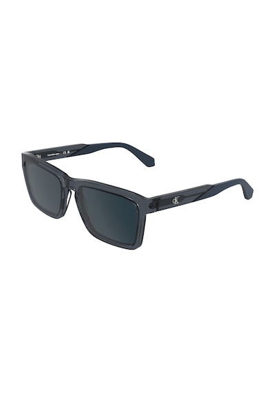 Calvin Klein Jeans Ckj 25617s 400 56 Unisex Dikdörtgen Şeffaf Mavi Kemik Güneş Gözlüğü Mavi