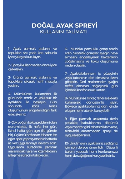 Yeşilmarka Hero Ayak Spreyi - Ayak Koku Giderici Ve Önleyici